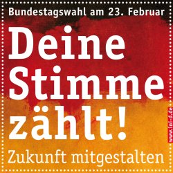 Deine Stimme zählt! Zukunft mitgestalten