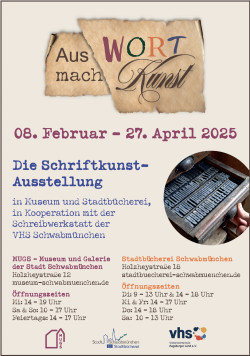 Schriftkunstausstellung VHS