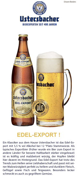 Ustersbacher Edel-Export