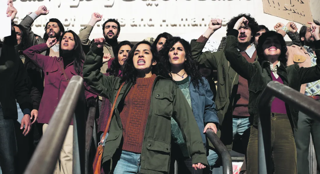 Studierende protestieren in Teheran gegen die zunehmenden Repressionen © Marie Gioanni
