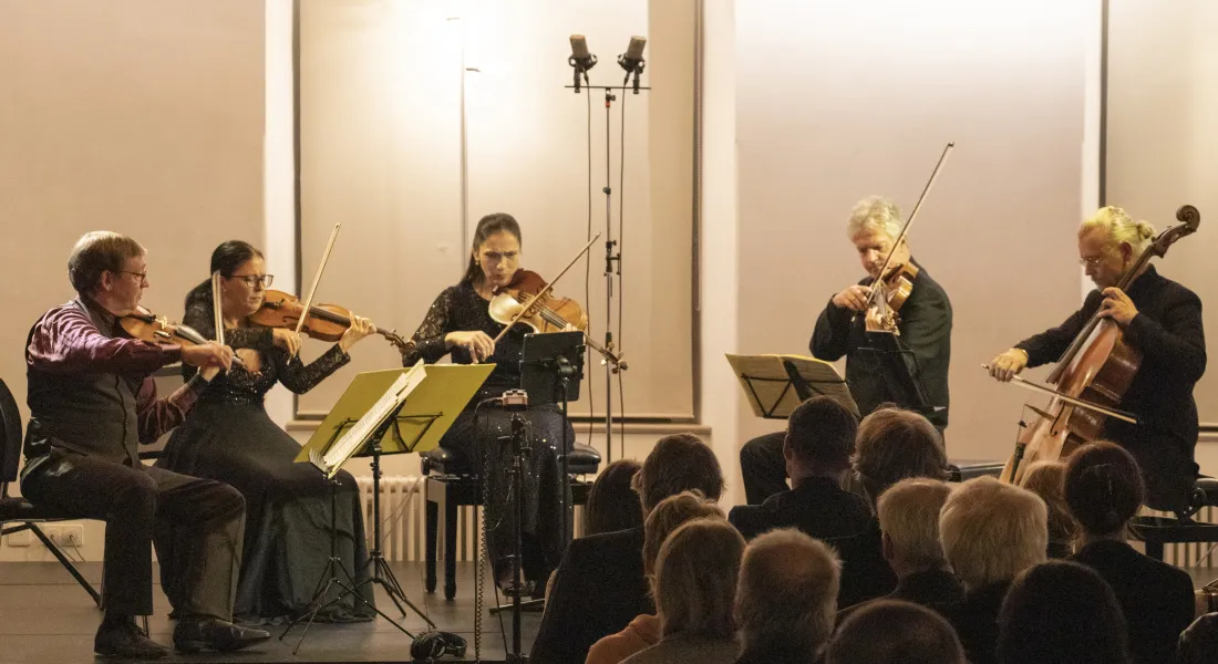 Minguet Quartett + Buchholz, Schloss Hoechstädt