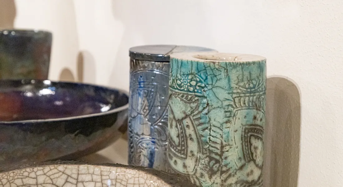 Keramischer Detailreichtum in der Galerie Epple © a3kultur/mav