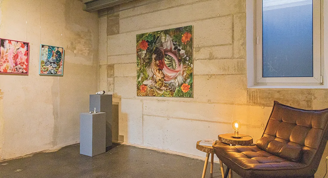 Das jugendstilige Shabby Apartment des mjuz Art Salons © a3kultur/mav