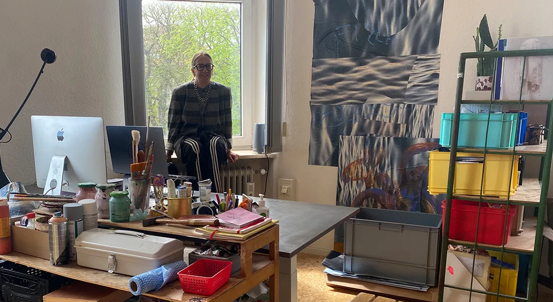 Grafikdesignerin Mara Weyel