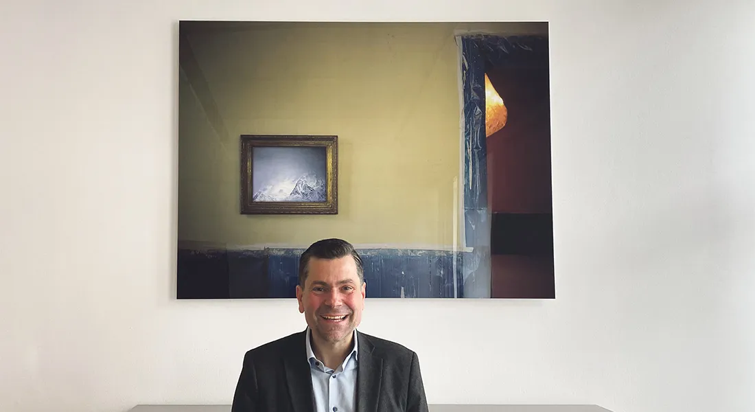 Florian Freund im Verwaltungszentrum © a3kultur / kaj