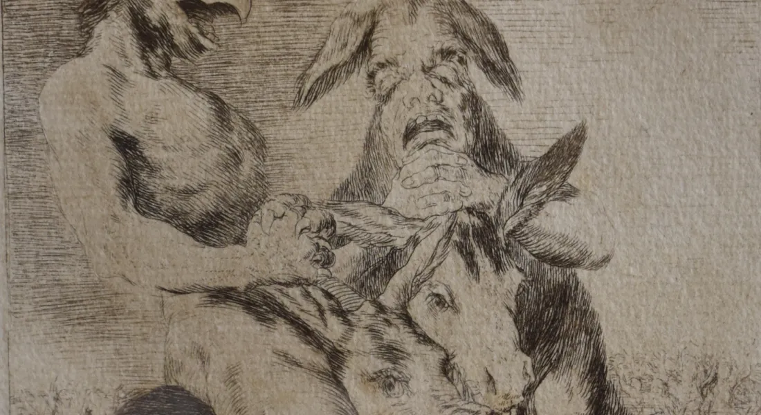Francisco de Goya, Capricho Nr. 63, © Fundación Museo de Artes do Gravado á Estampa Dixital