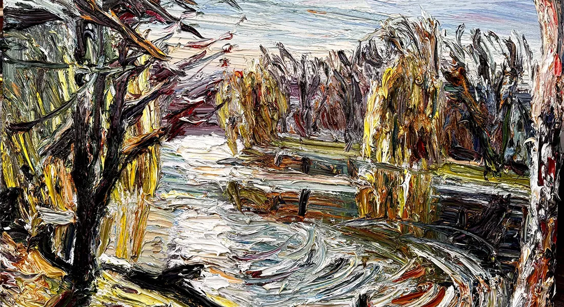 »Abendlicht am Lietzensee« Christopher Lehmpfuhl