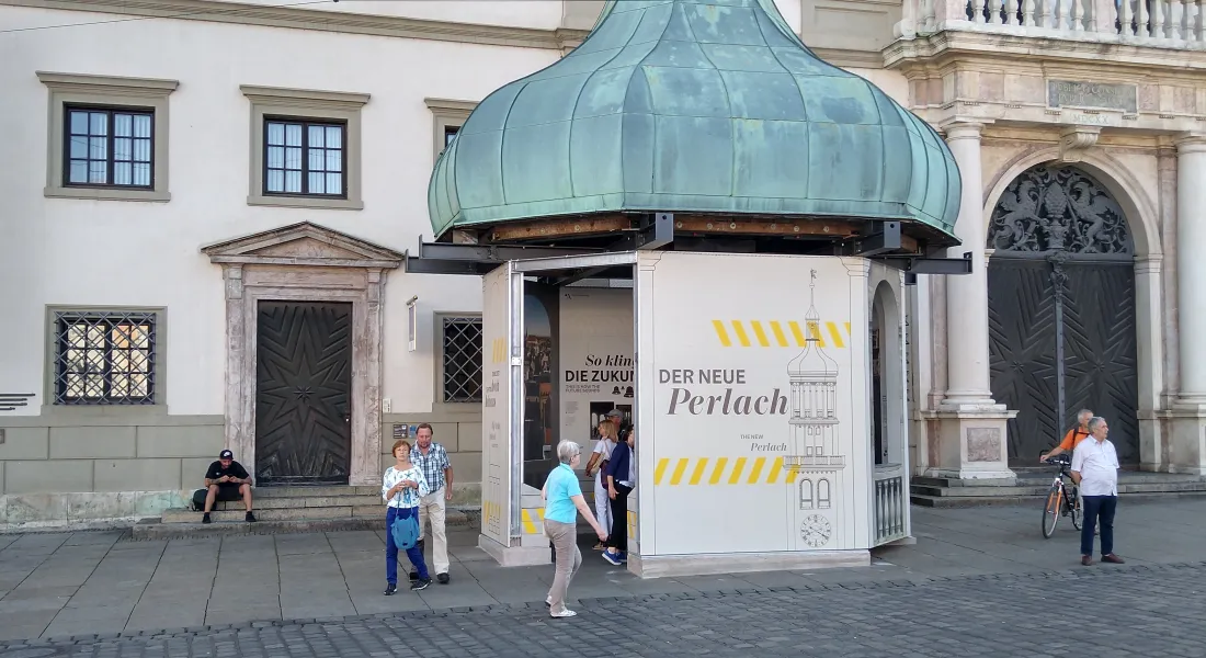 Perlachturm Spitze Rathausplatz