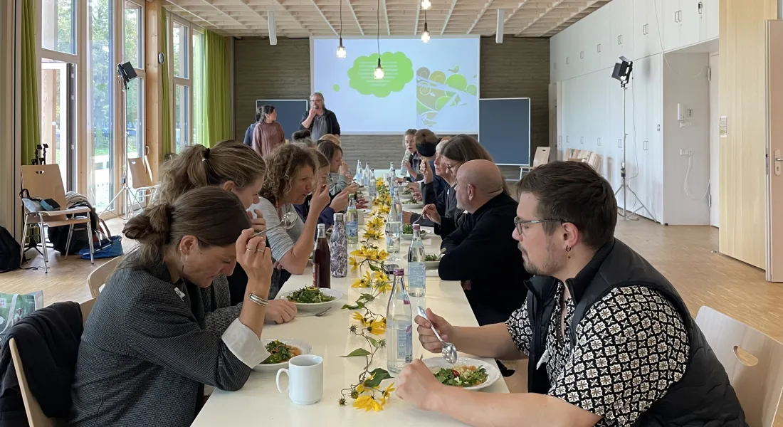 Mittagessen Tag 2 Kultursalon