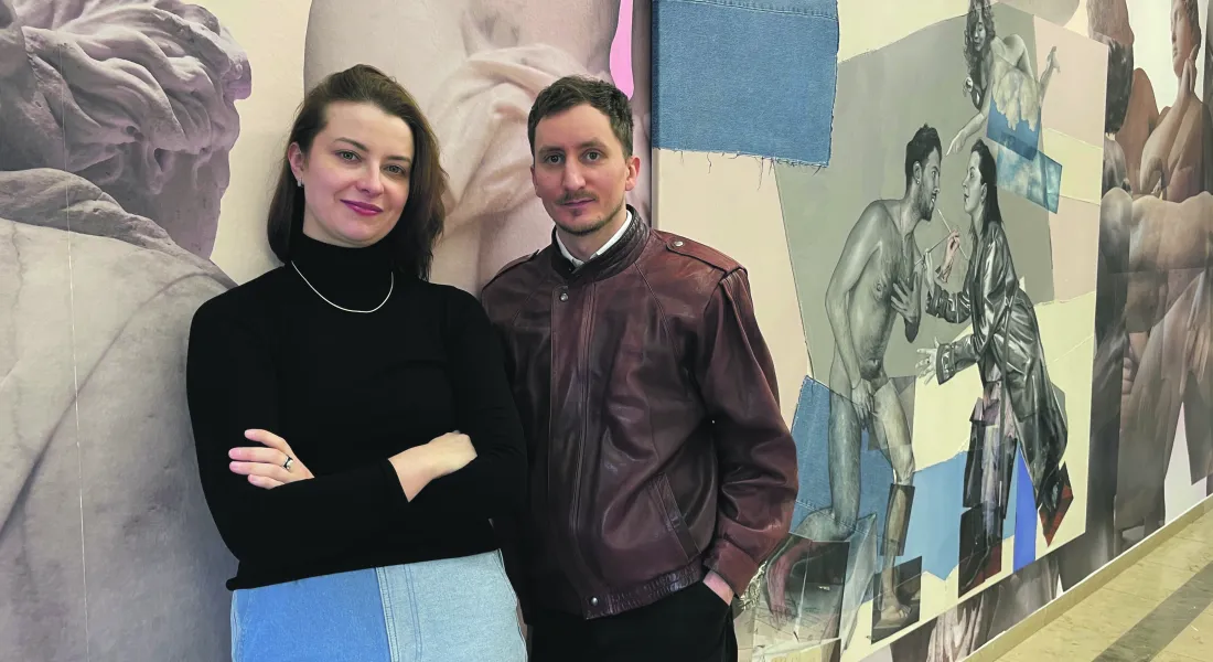 Maria Justus und Andreas Chwatal Kunstverein Augsburg © a3kultur/bek