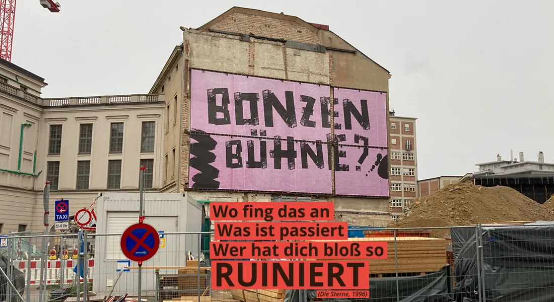 »Ruiniert«, Collage © a3kultur