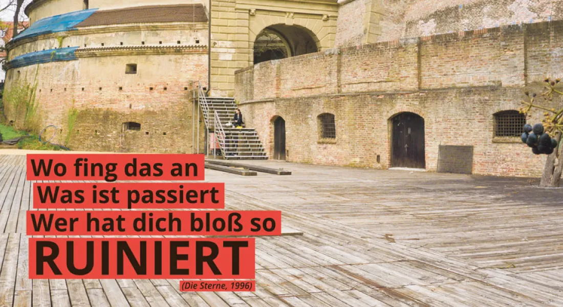 Ruiniert Freilichtbühne Augsburg
