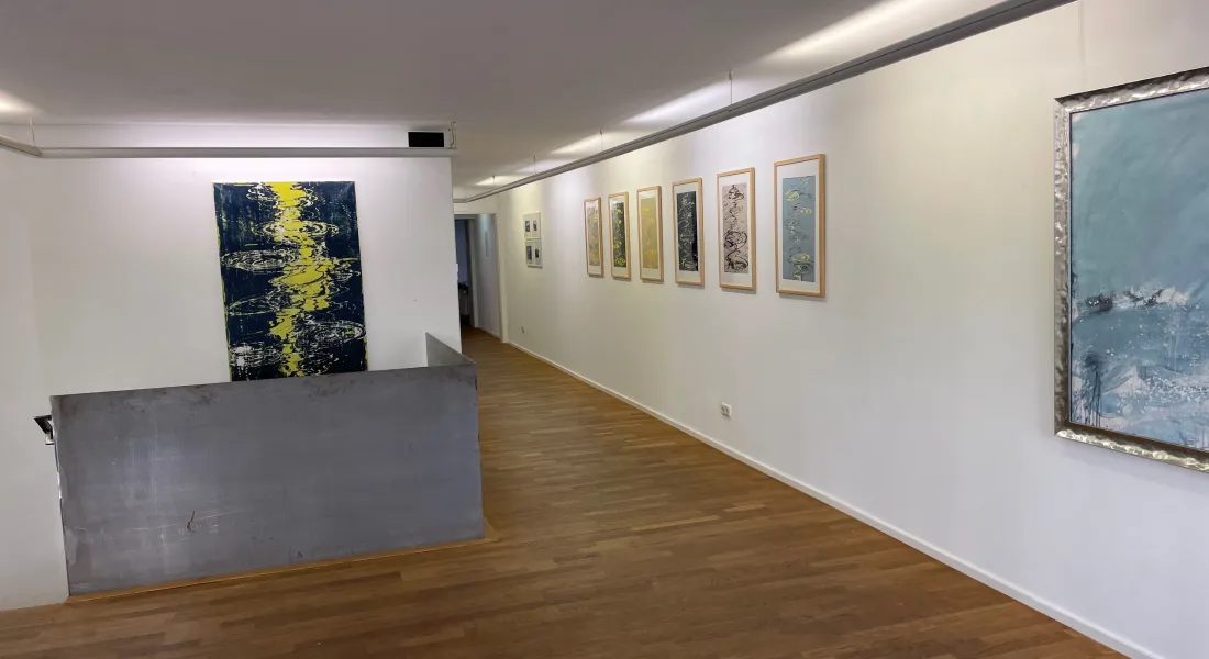 Wasser Ausstellung Ecke Galerie