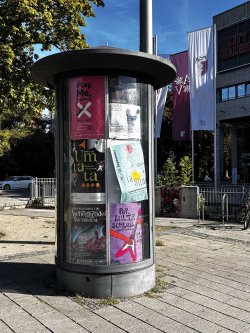 Litfaß Säulen © a3kultur / fab