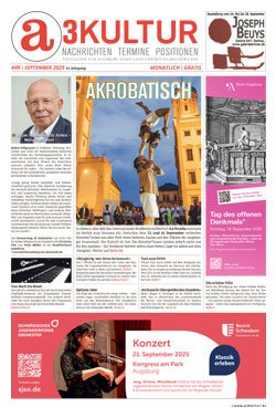 a3kultur Ausgabe September 2025
