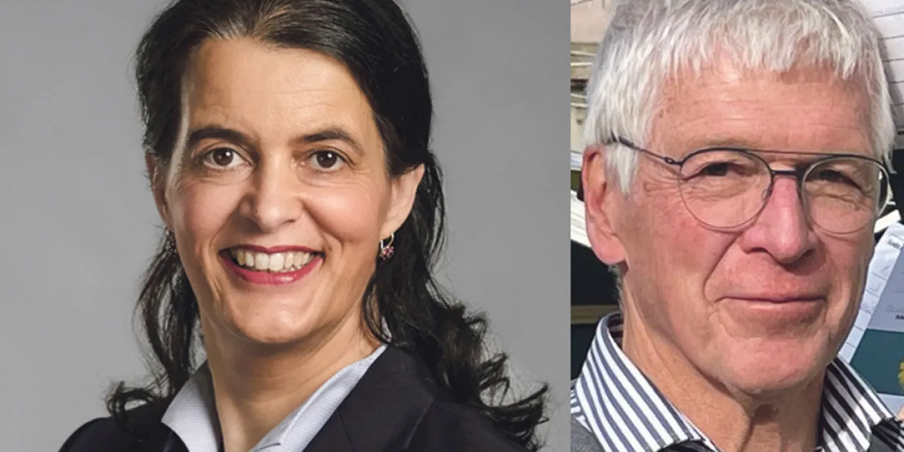 Claudia Traidl Hoffmann mit Andreas Hellmann © Universität Augsburg | Anatoli Oskin