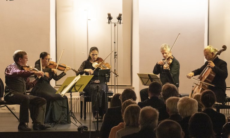 Minguet Quartett + Buchholz, Schloss Hoechstädt