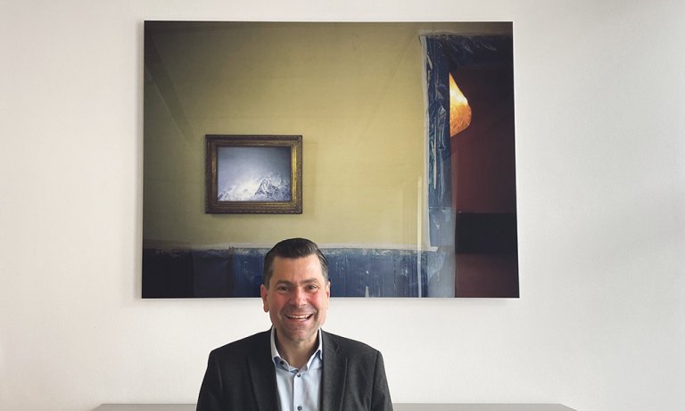 Florian Freund im Verwaltungszentrum © a3kultur / kaj