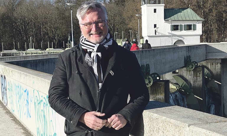 Jürgen K. Enninger am Hochablass © a3kultur/kaj