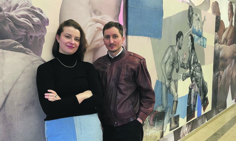 Maria Justus und Andreas Chwatal Kunstverein Augsburg © a3kultur/bek