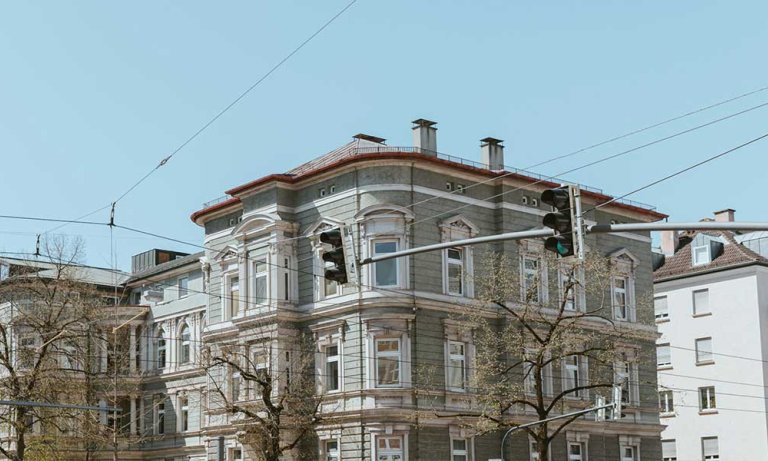 Schöne Villa