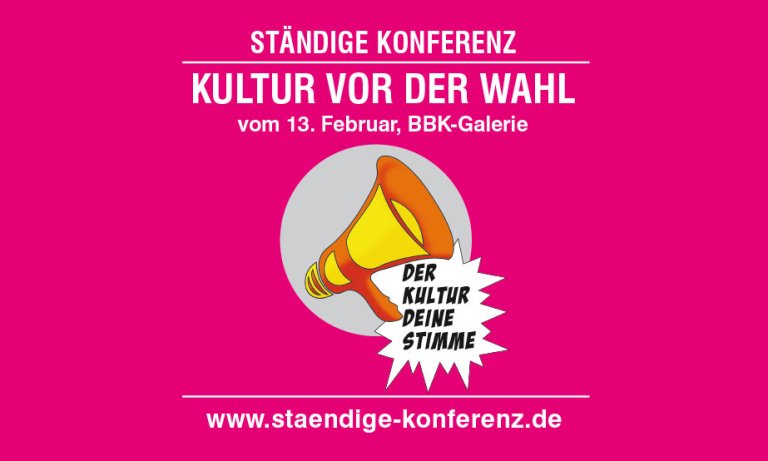 Kultur vor der Wahl 13. Februar